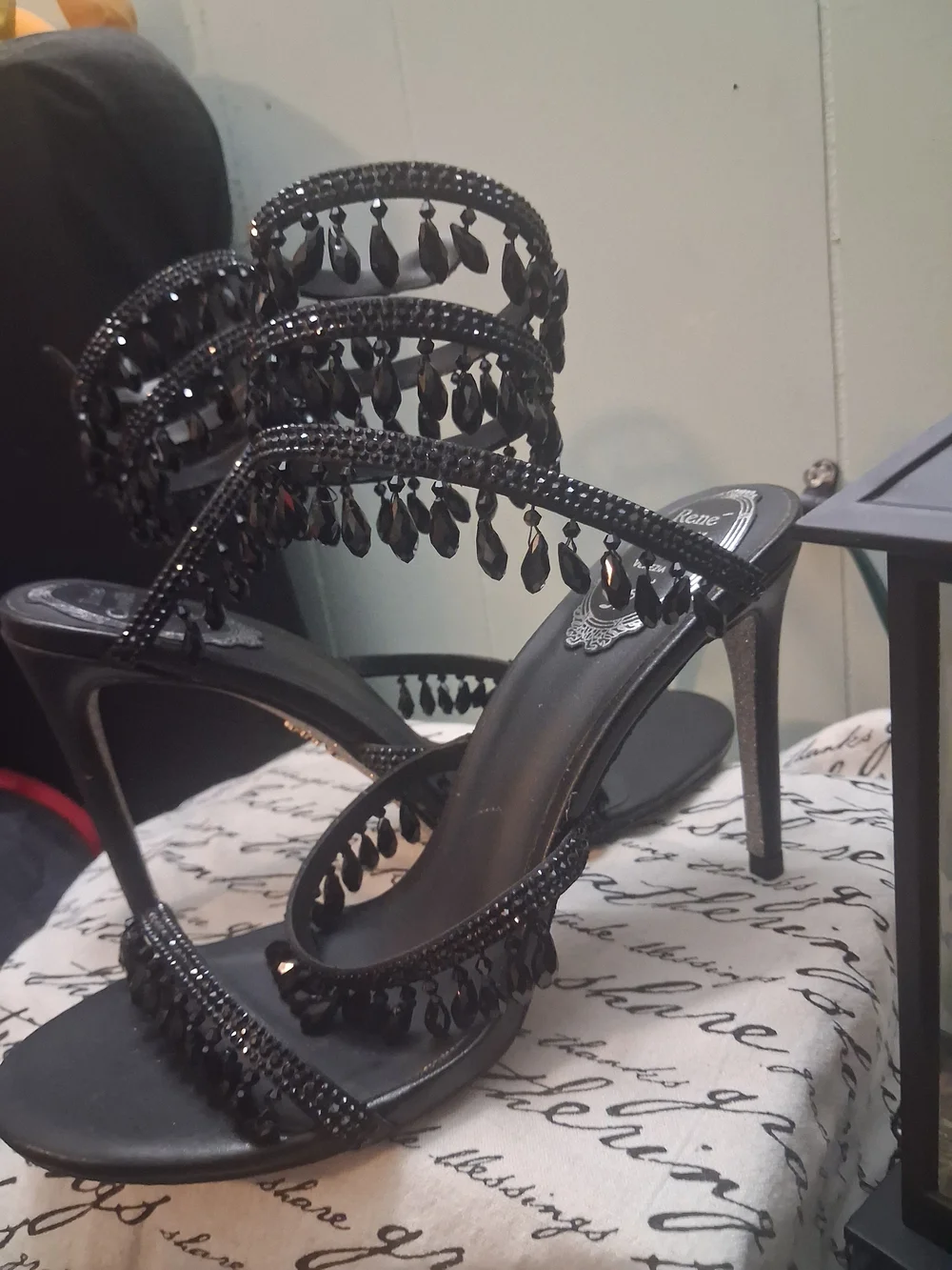 Rene Caovilla sophisticated black